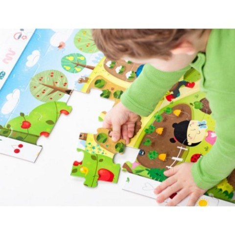 PUZZLE 40 ELEMENTÓW OGRÓD 3 CZU CZU 5975309 PUZZLE 40 ELEMENTÓW OGRÓD 3 CZU CZU 5975309
