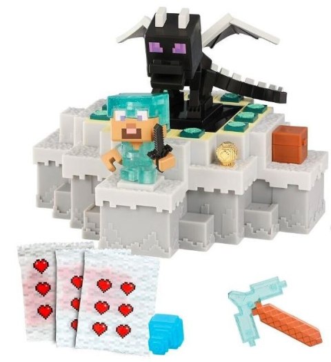 Zestaw z figurką Treasure X Minecraft Cave's & Cliffs Dragon