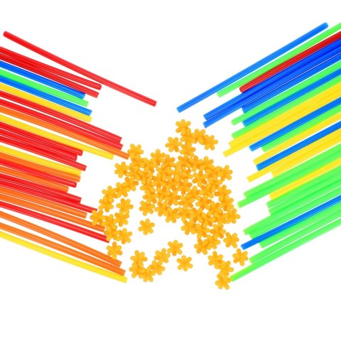 KLOCKI KONSTRUKCYJNE SŁOMKI 298 ELEMENTÓW MEGA CREATIVE 474342