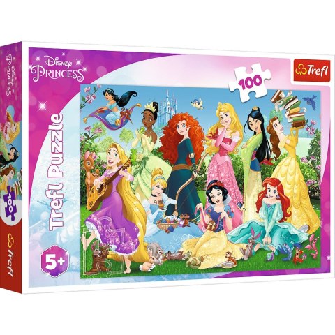 Czarujące Księżniczki Disney - Puzzle 100 elementów