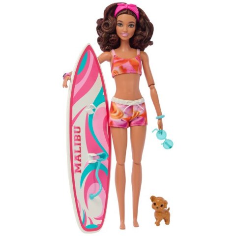 BRB SURFERKA BRUNETKA HPL69 WB6 MATTEL