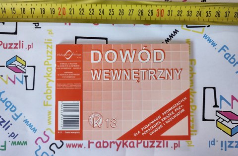 Druk Dowód Wewnętrzny A6