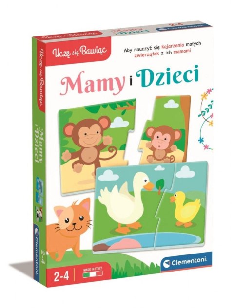 GRA EDUKACYJNA MAMY I DZIECI PUD CLEMENTONI 50763 CLM CLEMENTONI