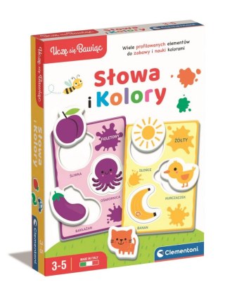 GRA EDUKACYJNA SŁOWA I KOLORY PUD CLEMENTONI 50760 CLM CLEMENTONI