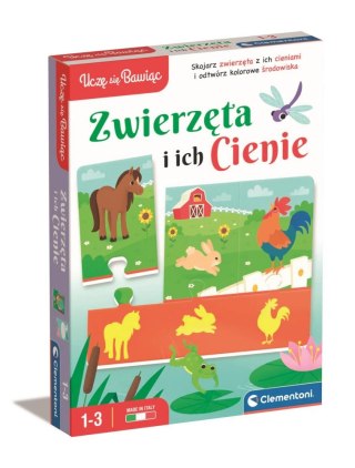 GRA EDUKACYJNA ZWIERZĘTA I ICH CIENIE PUD CLEMENTONI 50762 CLM CLEMENTONI