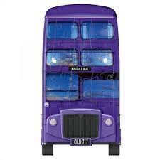 Puzzle 3d Harry Potter: Błękitny Autobus 216el.