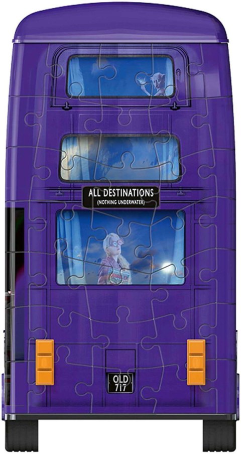 Puzzle 3d Harry Potter: Błękitny Autobus 216el.