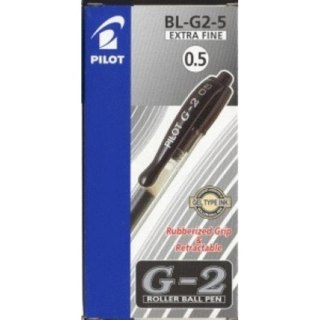 DŁUGOPIS AUTOMATYCZNY ŻELOWY G2 CZARNY PILOT BL-G2-5-B