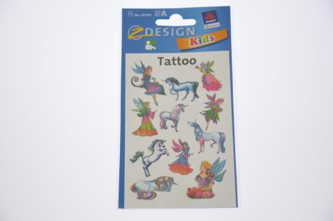 TATUAŻ 12X7,5 CM TATTOO ELFY ZWECKFORM 56390