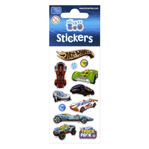 NAKLEJKA 6X18 CM SILVER HOT WHEELS STICKER BOO 262434