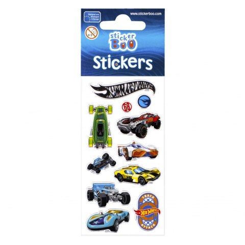 NAKLEJKA 6X18 CM SILVER HOT WHEELS STICKER BOO 262434