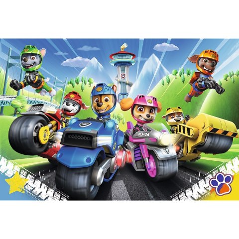 PUZZLE 100 ELEMENTÓW PSI PATROL NA MOTORACH TREFL 16430 TREF