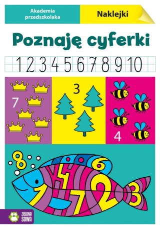 KSIAZECZKA EDUK 165X235 POZNAJE CYFERKI NAKLE ZS