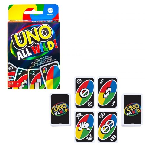 GRA MATTEL UNO ALL WILD DZIKIE KARTY HHL33 PUD12