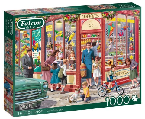 Puzzle 1000 el. FALCON Sklep z zabawkami na rogu ulicy