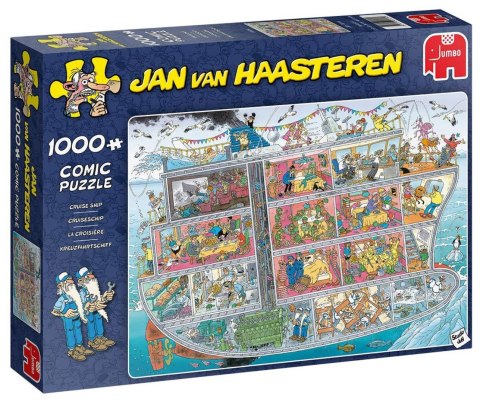 Puzzle 1000 el. JAN VAN HAASTEREN Statek wycieczkowy