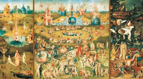 Puzzle 9000 el. Ogród rozkoszy ziemskich, Hieronim Bosch