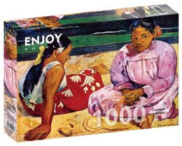 Puzzle 1000 el. Tahitańskie kobiety na plaży, Paul Gauguin