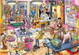 Puzzle 1000 el. Wasgij Mystery 23 - Salon dla psów