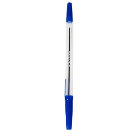Długopis zamykany Cristal - niebieski - Starpak 144357