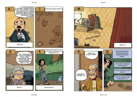 Komiks paragrafowy - Cztery śledztwa Sherlocka Holmesa