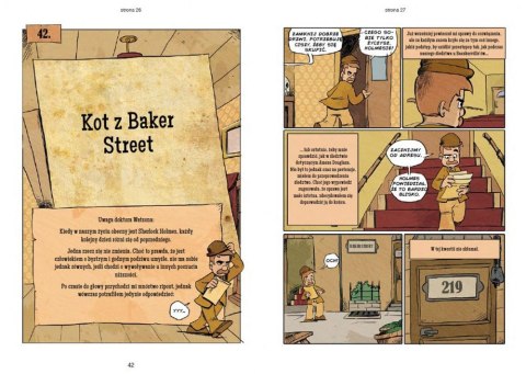 Komiks paragrafowy - Cztery śledztwa Sherlocka Holmesa