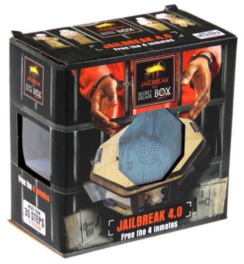 Łamigłówka ESCAPE BOX - Jailbreak 4.0 - poziom 5/4