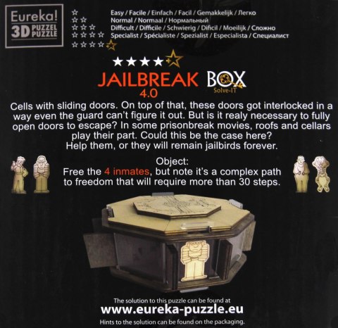 Łamigłówka ESCAPE BOX - Jailbreak 4.0 - poziom 5/4