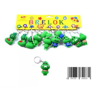 BRELOK GUMOWY ŻABA 5CM PBH A 12 TOYS D42595 MID TOYS