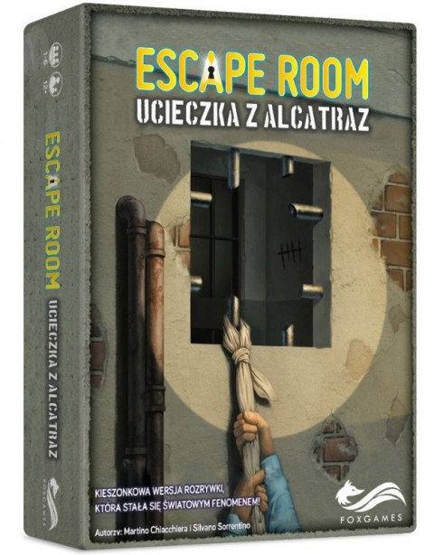 Gra Escape Room Ucieczka z Alcatraz gra planszowa