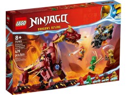 LEGO® Ninjago - Lawowy smok zmieniający się w falę ognia