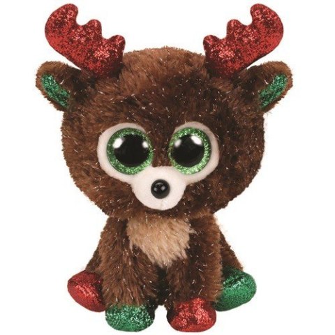 Maskotka TY Beanie Boos Renifer Fudge 15 cm