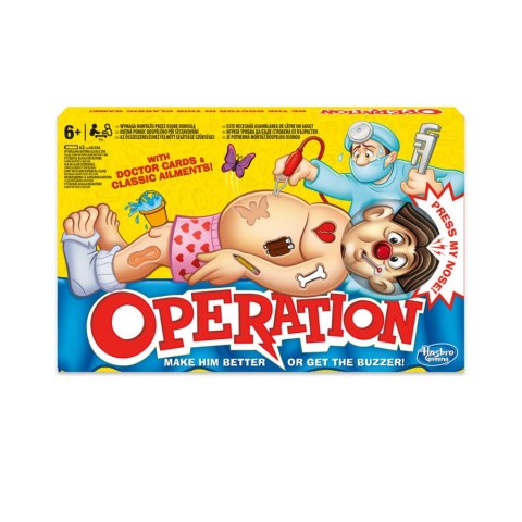 GRA HASBRO OPERACJA CLASSIC B2176 PUD4