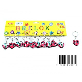 BRELOK SERCE 2CM PBH A 12 TOYS KD1723 MID TOYS