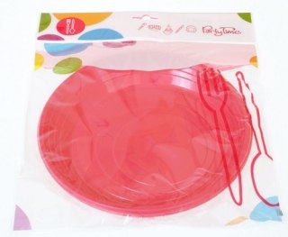 TALERZ PAPIEROWY ŚR.21 CM PARTY TIME KOLOROWY K6577 ARPEX