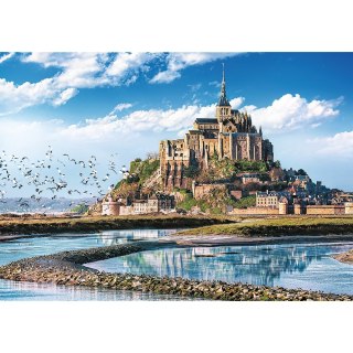 PUZZLE 1000 ELEMENTÓW MONT SAINT-MICHEL PARIS TREFL 10766 TR TREFL