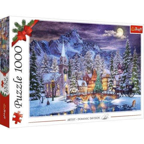 PUZZLE 1000 ELEMENTÓW ŚWIĄTECZNA ATMOSFERA TREFL 10629 TR TREFL