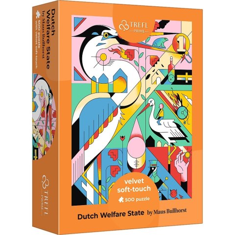 PUZZLE 500 ELEMENTÓW DUTCH WELFARE STATE TREFL 37420 TR TREFL