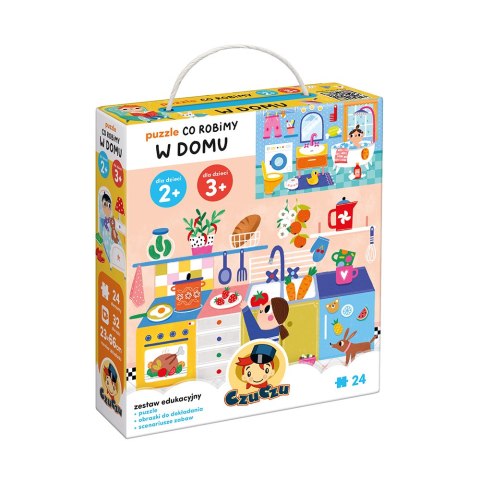 CZUCZU PUZZLE CO ROBIMY W DOMU 24EL. BRIGHT JUNIOR MEDIA