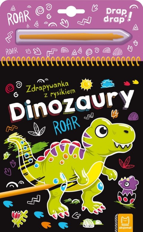 DINOZAURY. ZDRAPYWANKA Z RYSIKIEM