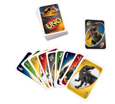 GRA MATTEL UNO JURASSIC WORLD 3 GXD72 PUD8