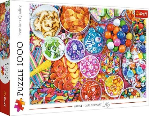 PUZZLE 1000EL WYŚMIENITE SŁODKOŚCI PUD TREFL 10713 TR