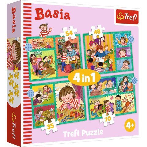 PUZZLE 4W1 PRZYGODY BASI TREFL 34606