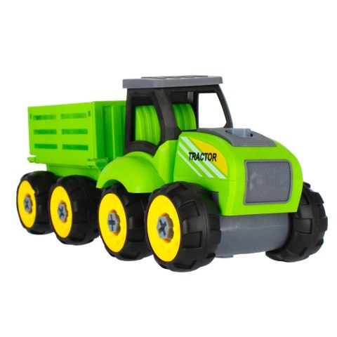 TRAKTOR DO SKRĘCANIA Z AKCESORIAMI MEGA CREATIVE 483084