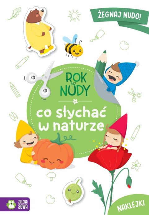 KSIAZECZKA EDUK A4 CO SLYCHAC W NATURZE NAKL ZS WYDAWNICTWO ZIELONA SOWA