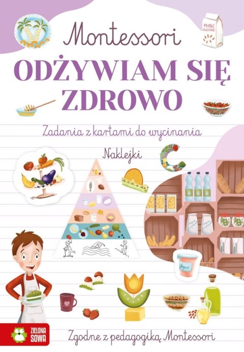 KSIAZECZKA EDUK A4 ODZYWIAM SIE ZDROWO NAKL ZS WYDAWNICTWO ZIELONA SOWA