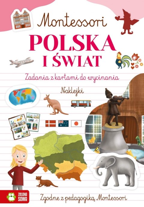 KSIAZECZKA EDUK A4 POLSKA I SWIAT NAKL ZS WYDAWNICTWO ZIELONA SOWA