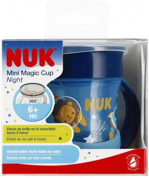 NUK MP KUBEK 160 ML 6M MINI MAGIC CUP NIEBIESKI 10751352 NUK