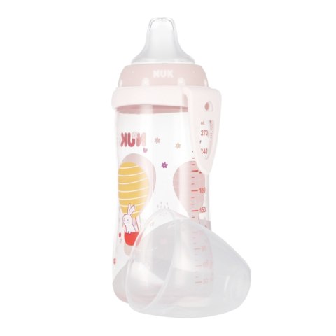 NUK MP KUBEK NIEKAPEK 300 ML 12M ACTIVE CUP SILIKON RÓŻOWY 10255409 NUK