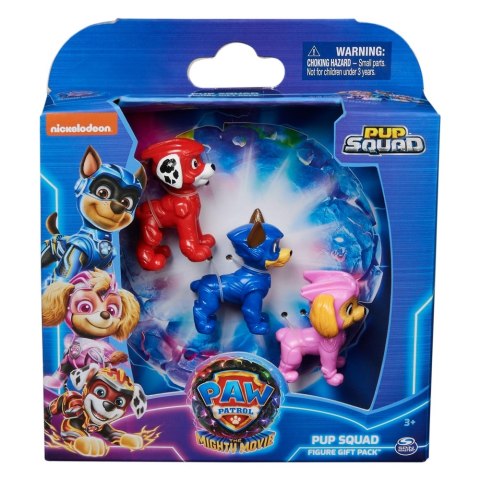 PAW PATROL FILM2 MINI FIGURKI 3PAK 6067503 WB6 SPIN MASTER